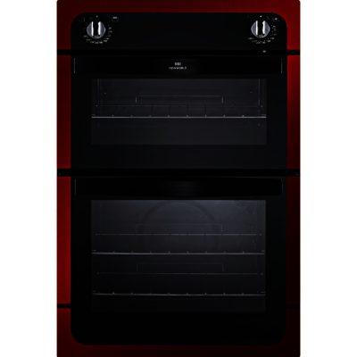 New World NW901DO Built In Double Oven in Metallic Red